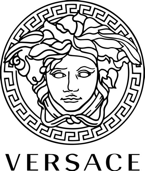 versace transparent logo|free Versace logo svg.